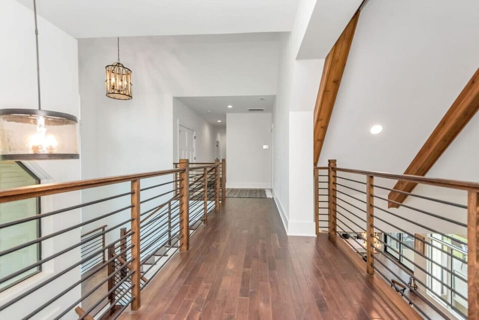 Upstairs you will find the other 4 bedrooms