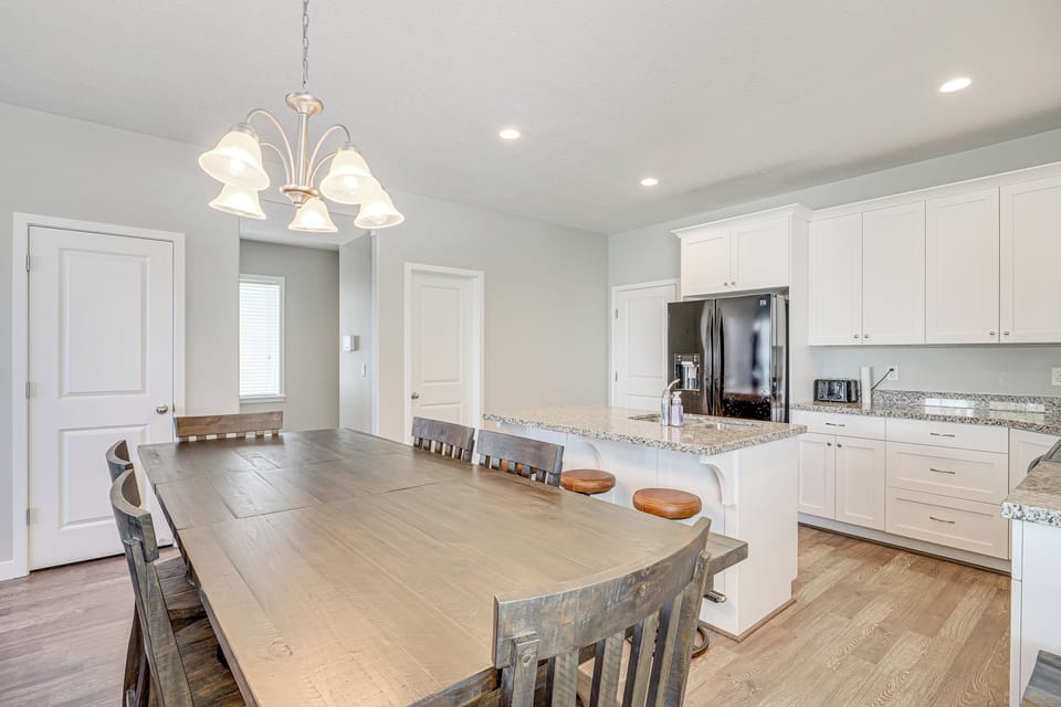 Kitchen | 2-Story Home | Central A/C & Heating