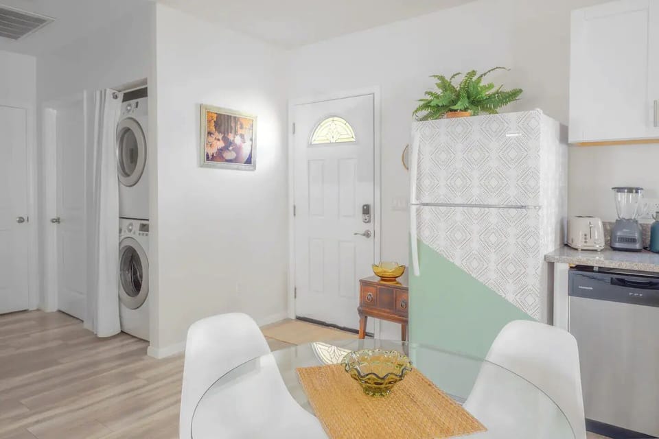 Dining Area and Laundry Nook.