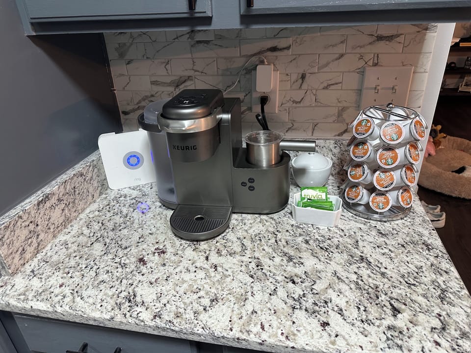 Complimentary coffee :) 