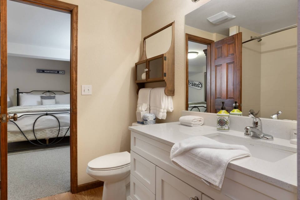 Enjoy the convenience of a full bath located on the lower level.