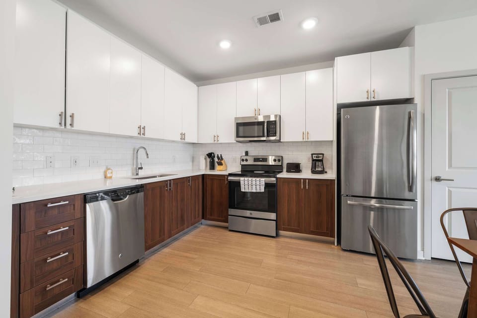 Fully equipped kitchen