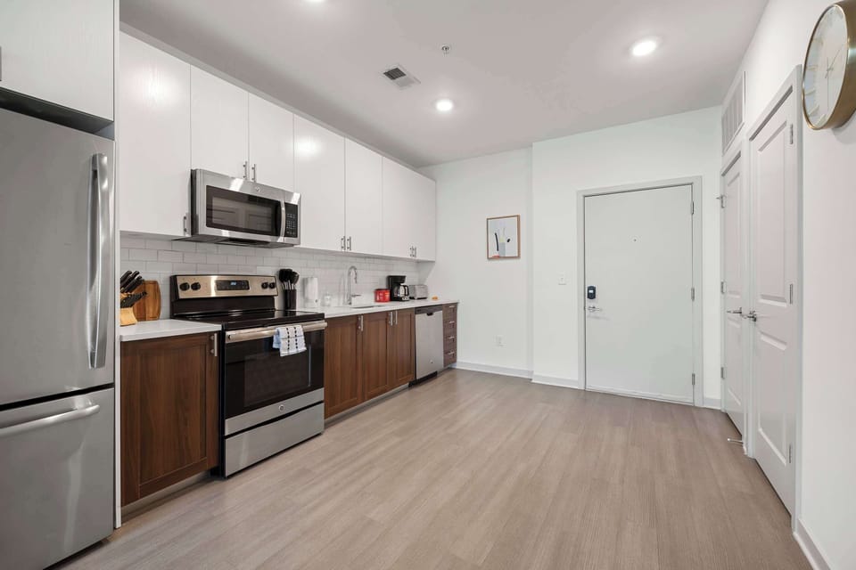 Fully equipped kitchen