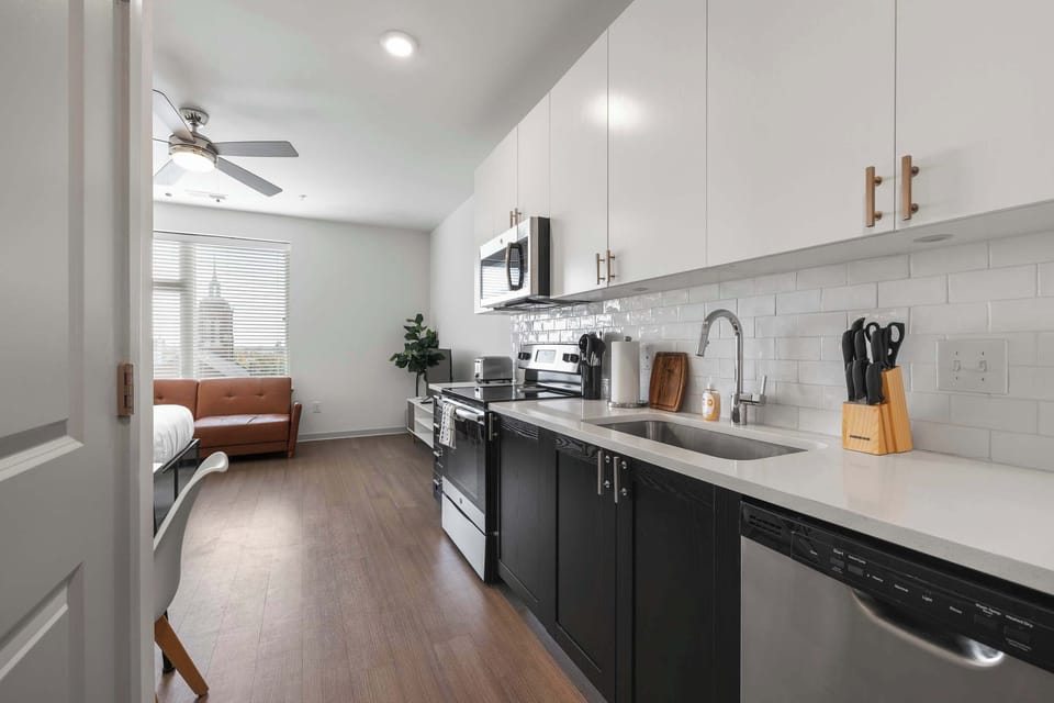 Fully equipped kitchen