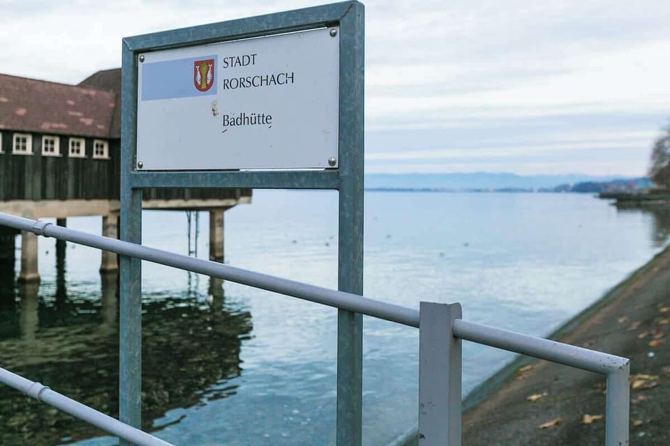 Die berühmte Badehütte