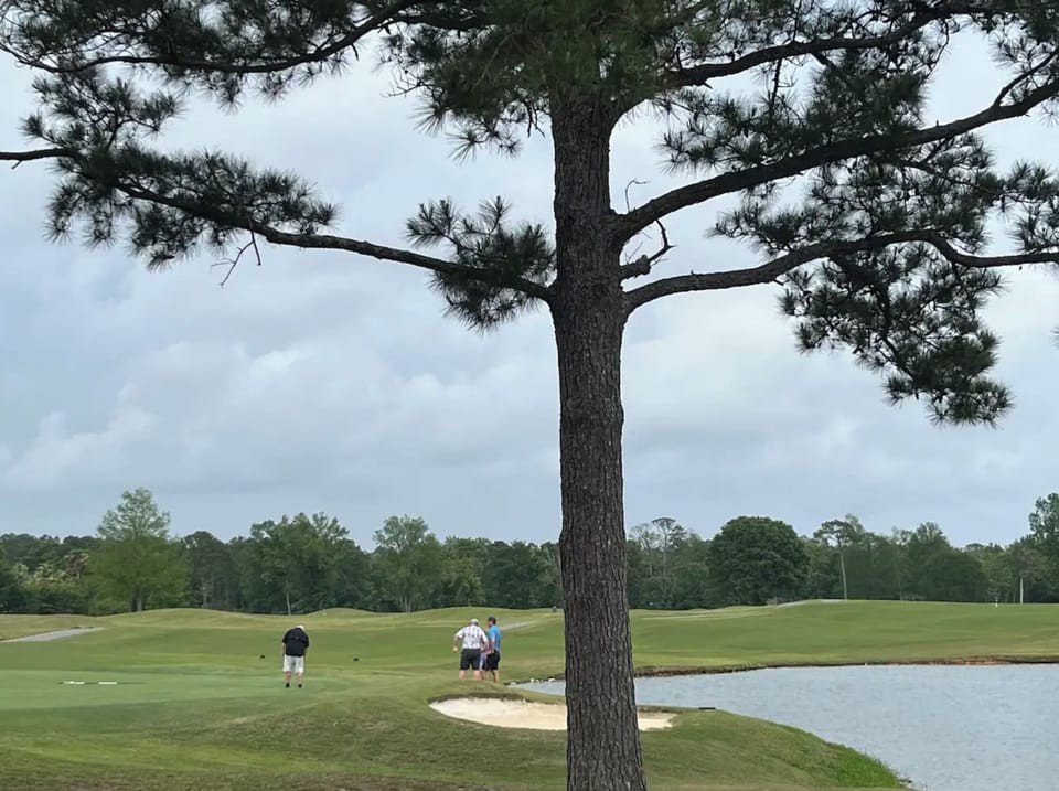Craft Farms Golf Club is 5 minutes and is a public course.