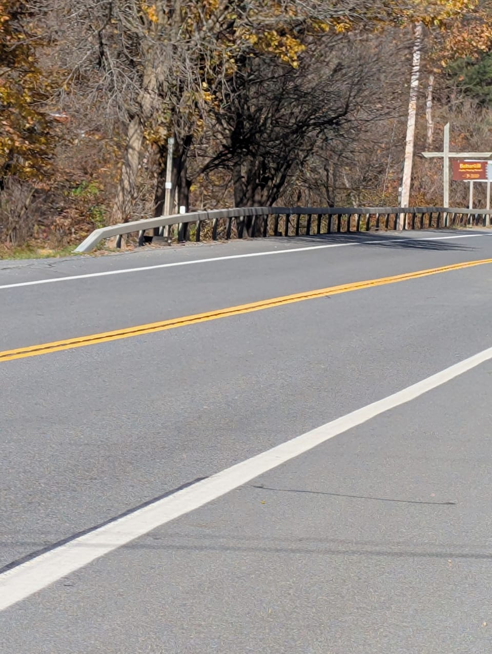 just a minutes walk across the road to the Battenkill River