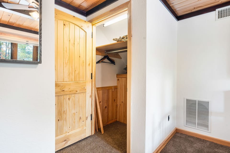 Closet in the bunk room