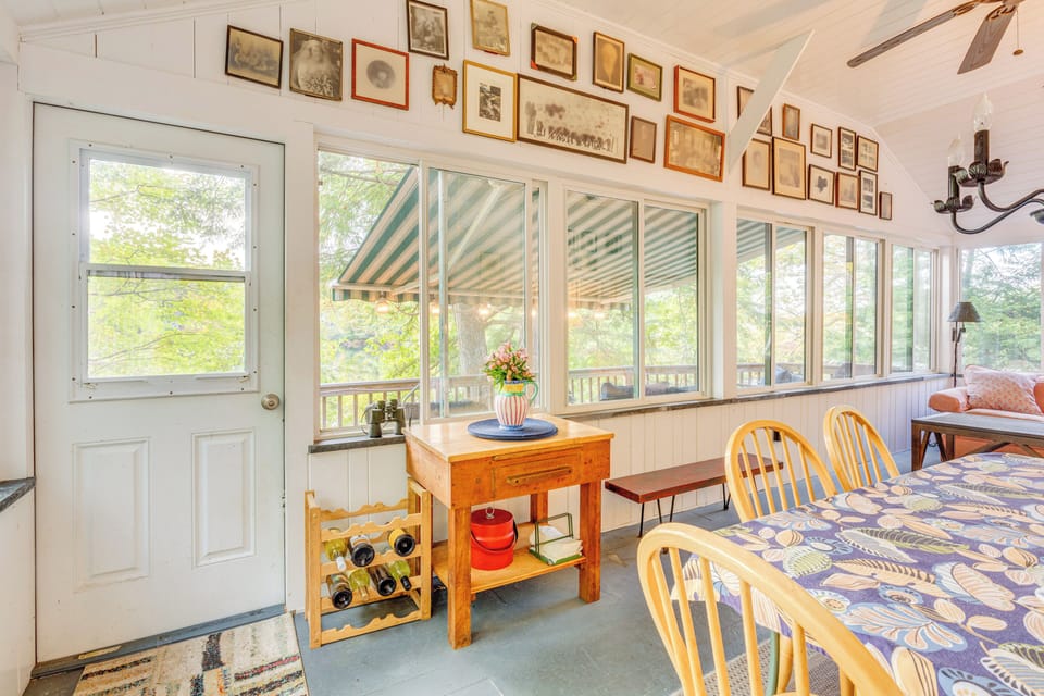 Sunroom | Lakefront Views