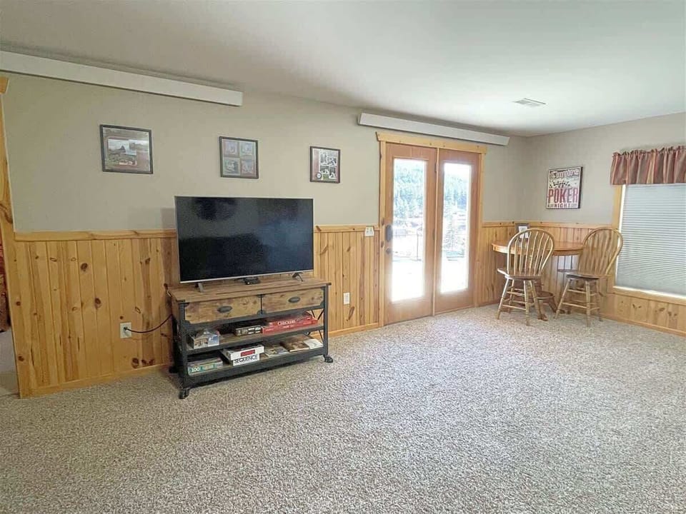 Downstairs living area