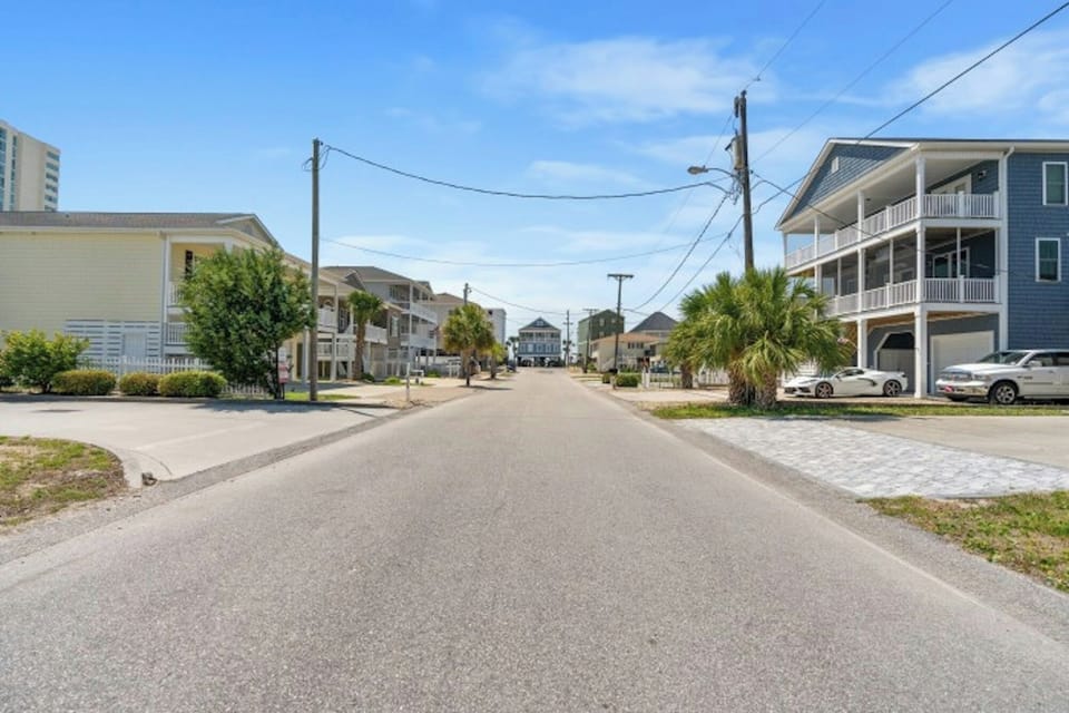 Take a short walk to the beach.