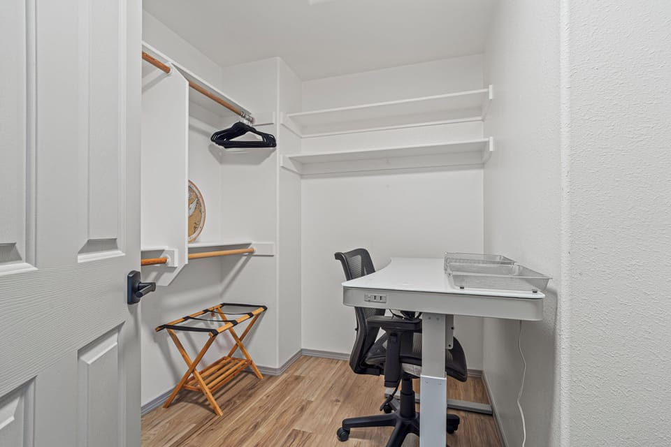Master Closet and Office