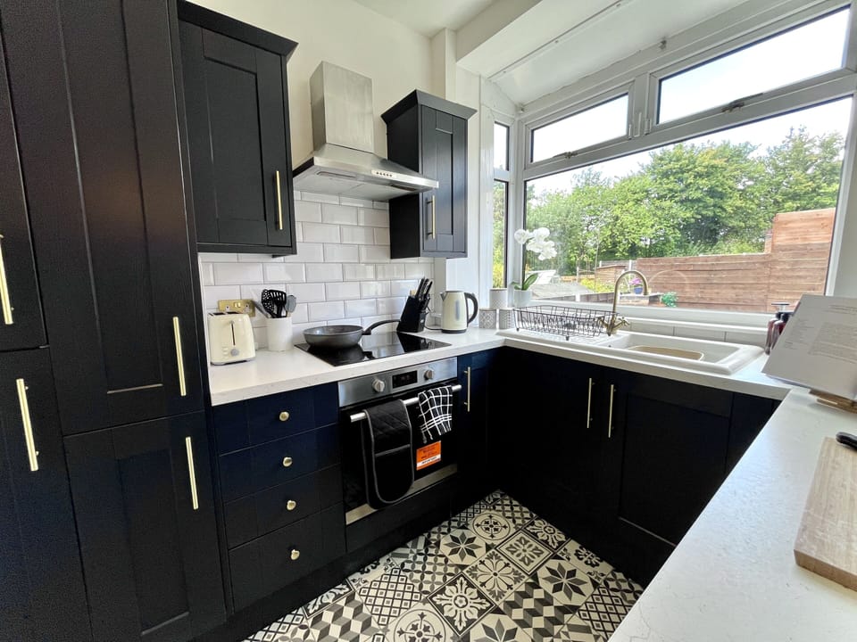 Stylish kitchen, cook in comfort and style