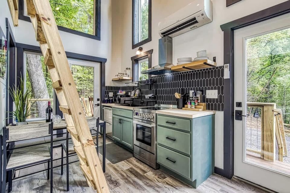 Our fully stocked kitchen