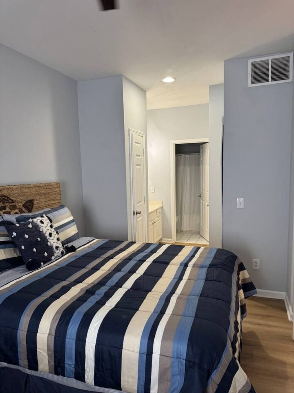 Master Bedroom with View of En Suite Bathroom