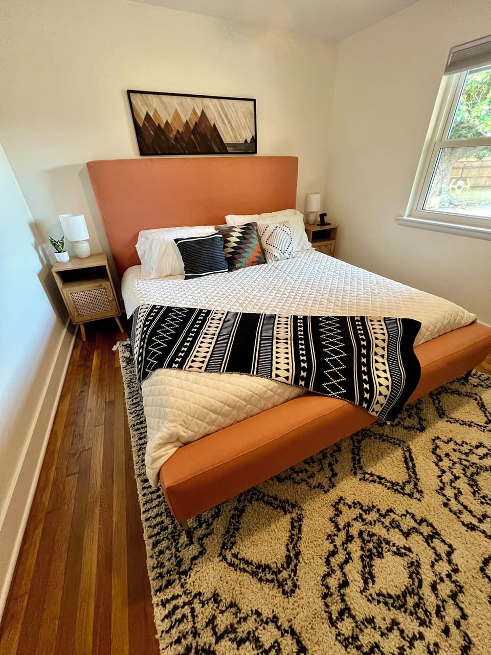 Bedroom 1. 

King bed.