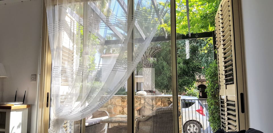 Enjoy breakfast or dinner in the garden, surrounded by fragrant flowers