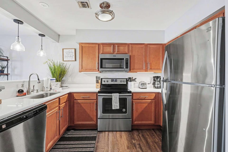 Fully equipped kitchen