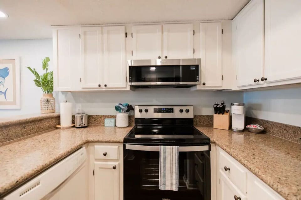 Create culinary masterpieces in our fully stocked kitchen