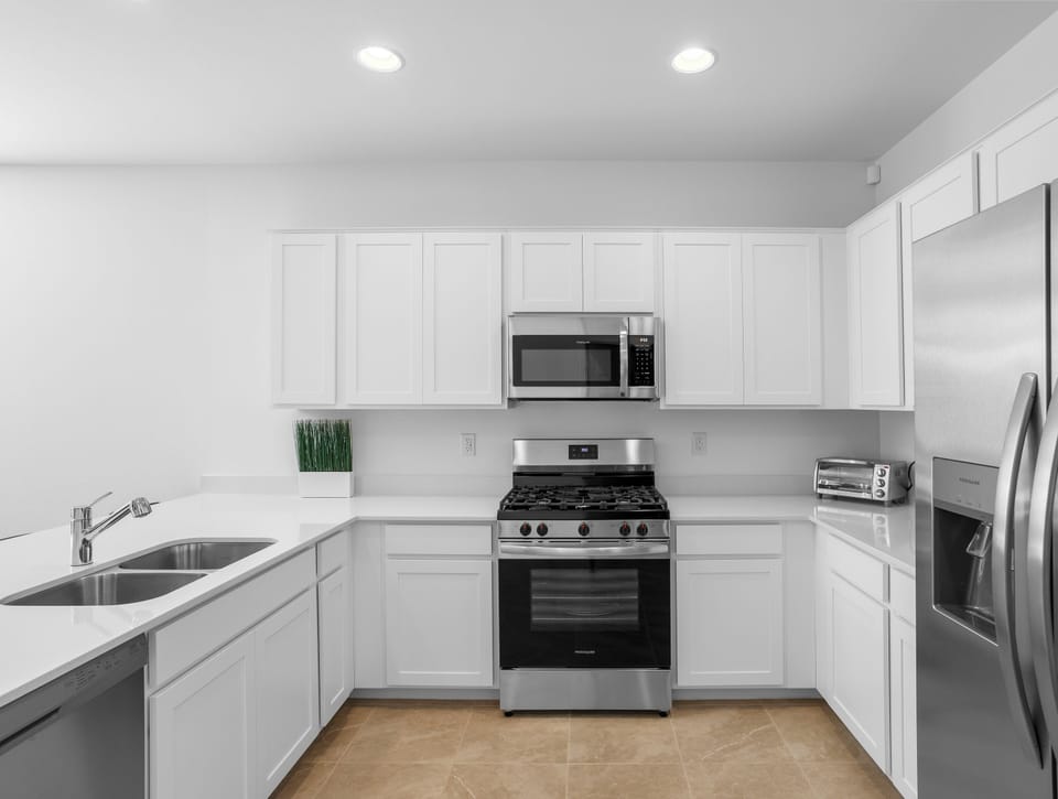 Fully equipped kitchen to prepare all your healthy meals comfortably at home