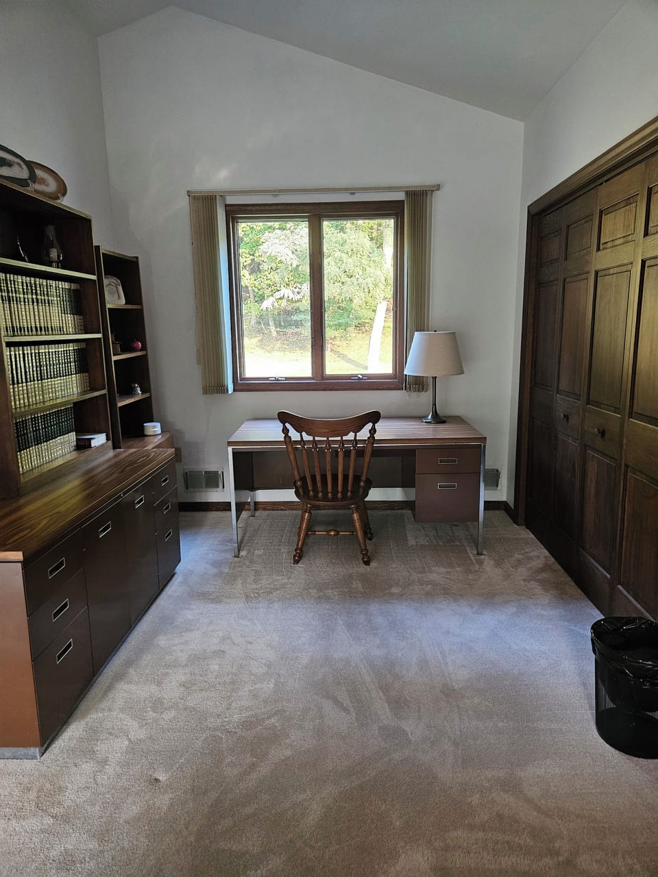 Master suite office nook is a semi-private space to get some work done
