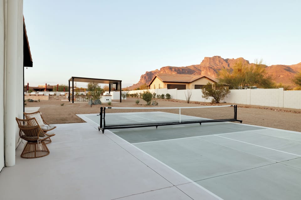 Outdoor Pickleball Court