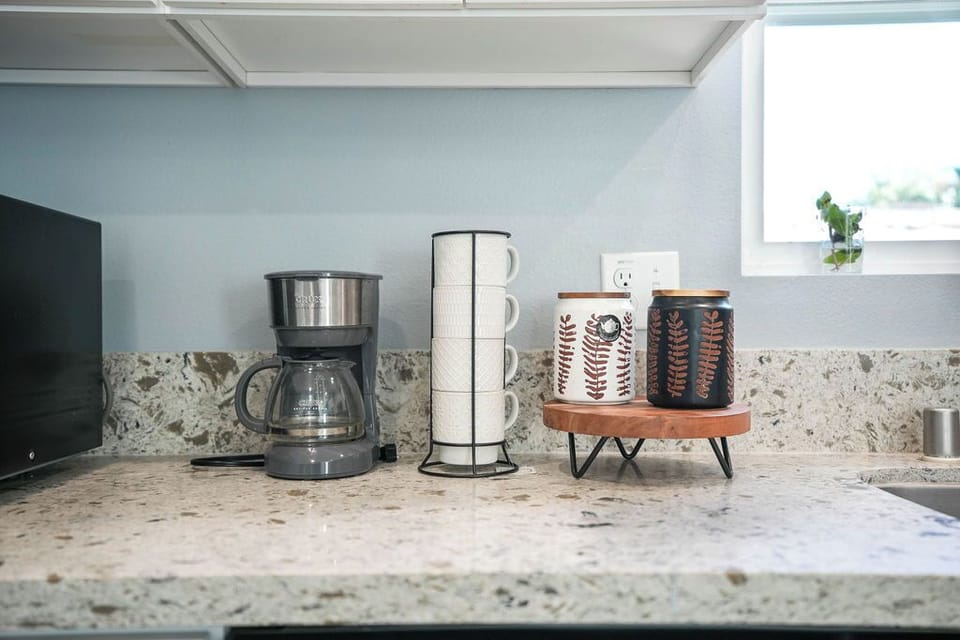 Start your day right with a fresh cup of coffee.