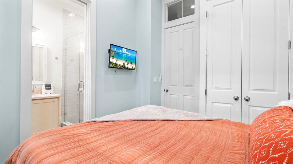 En Suite Bathroom and TV