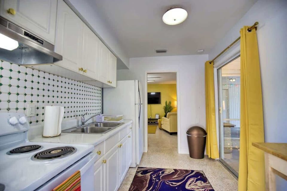 Well-stocked kitchen – ready for your culinary creations.