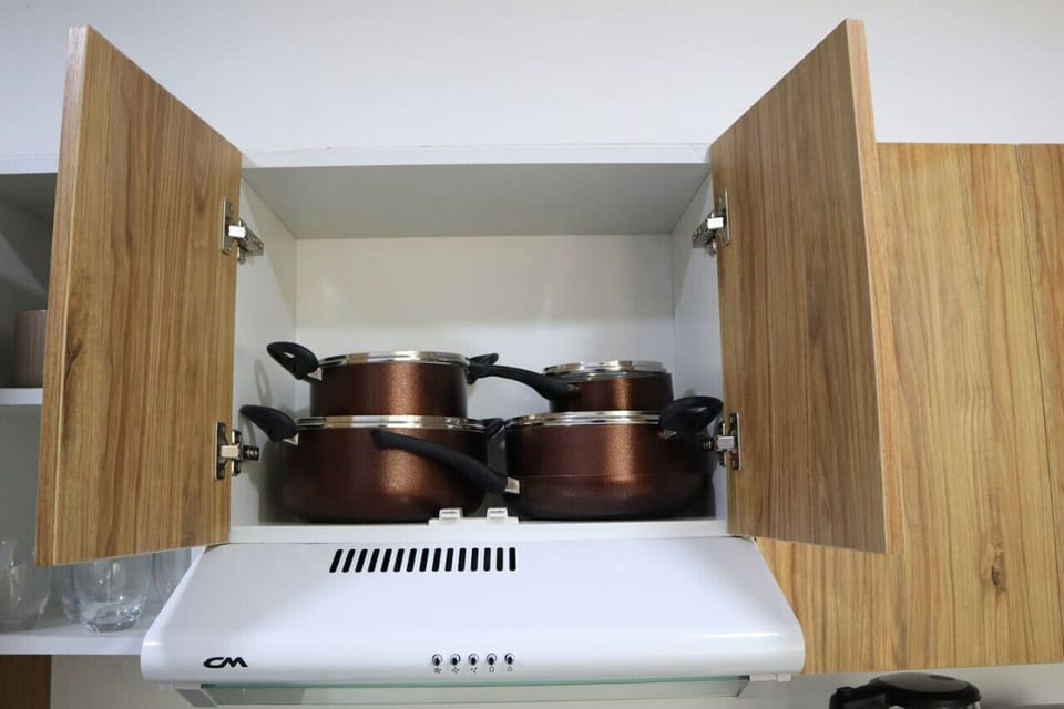 Culinary creativity thrives in our fully equipped luxury kitchen, where every detail is designed for your convenience