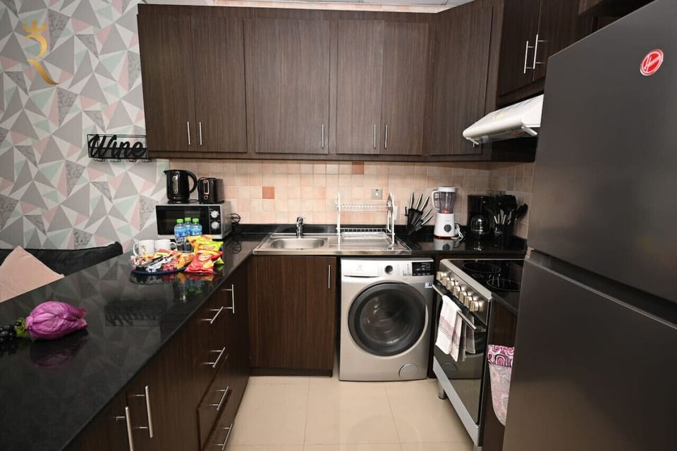 Cook up culinary delights in our well-equipped kitchen