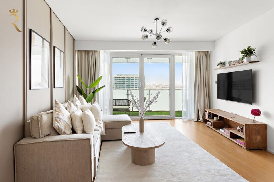 Unwind in a stylish and sophisticated living room designed for relaxation.