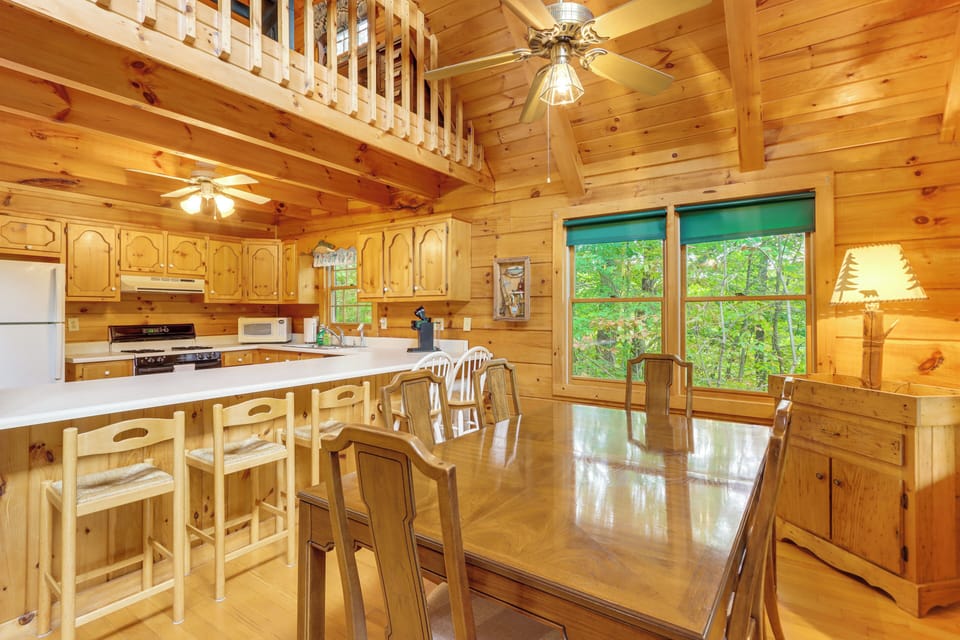 Dining Room | 1st Floor | Central A/C & Heating