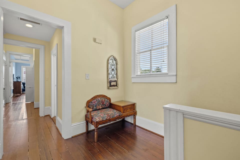 Upstairs Seating By Stairs