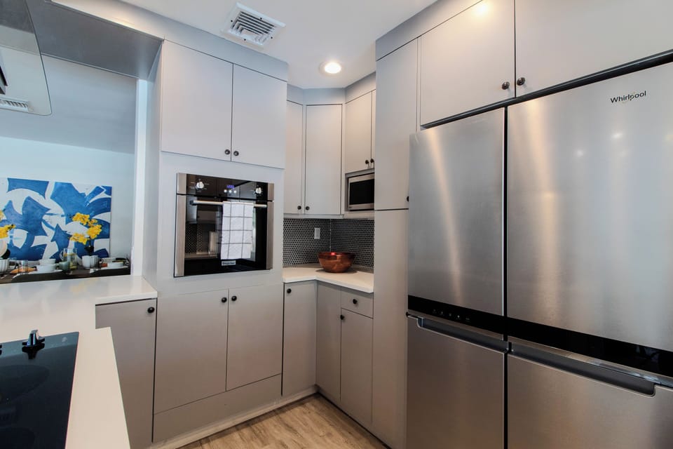 Kitchen with modern appliances