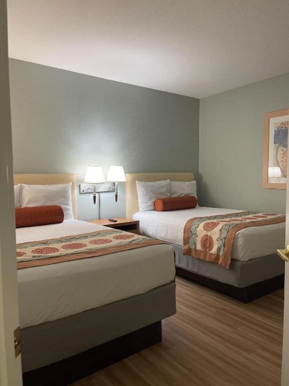 Comfortable unit with 2 Double beds
