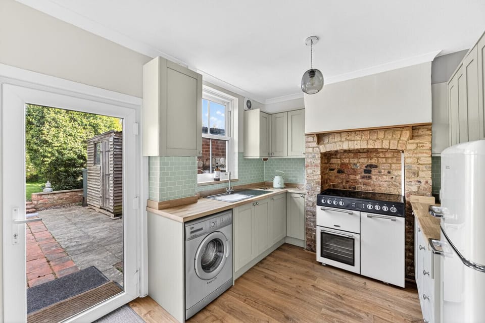Enjoy a newly fitted kitchen, fully equipped with everything you need to prepare a home-cooked meal.