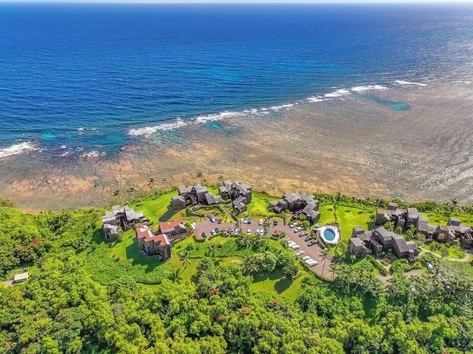 Aerial shot of Sealodge