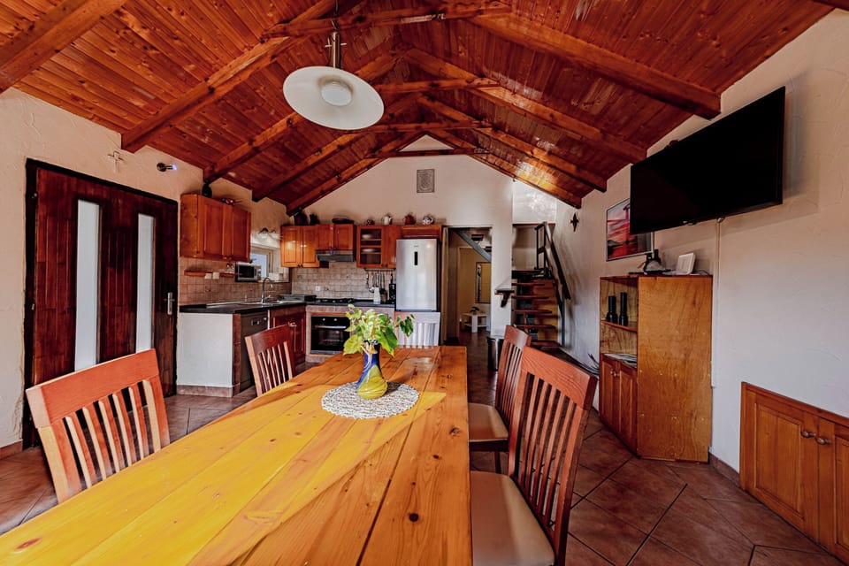 Kitchen and dining area