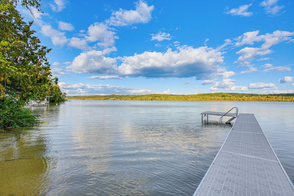 Private Dock | Fire Pit | Gas Grill | Furnished Deck