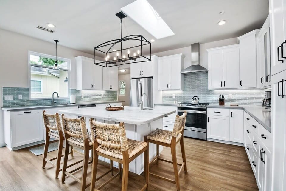 Fully stocked Chefs Kitchen. Entertaining at its finest. 