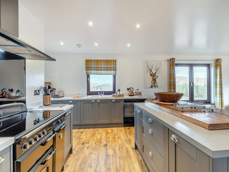 Kitchen area | Towford Farm Bungalow, Jedburgh