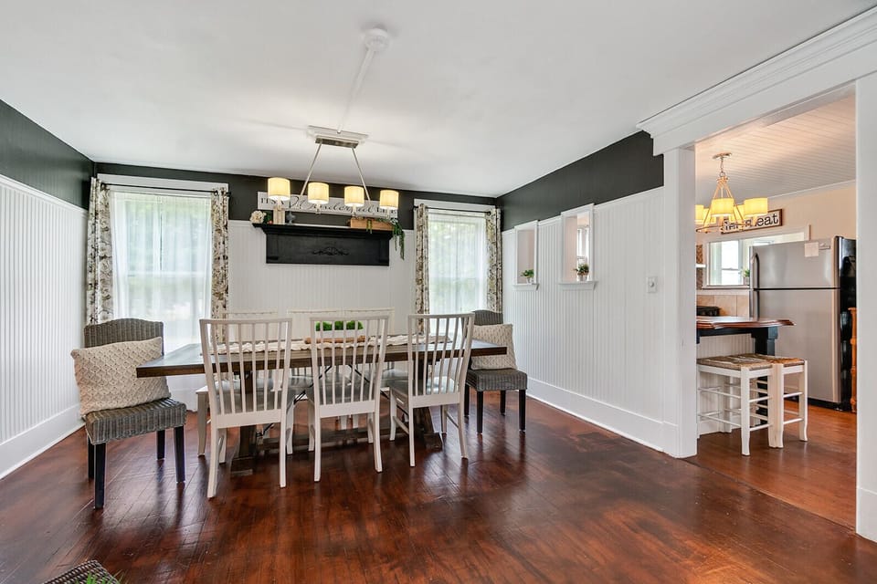 Dining room with seating for 8