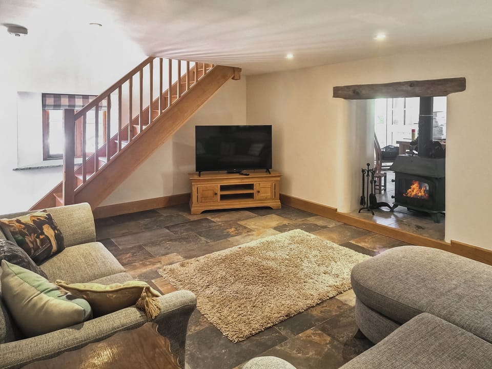 Living area | Applebarn Holidays - The Dairy - Applebarn Holidays, West Pennard, near Glastonbury