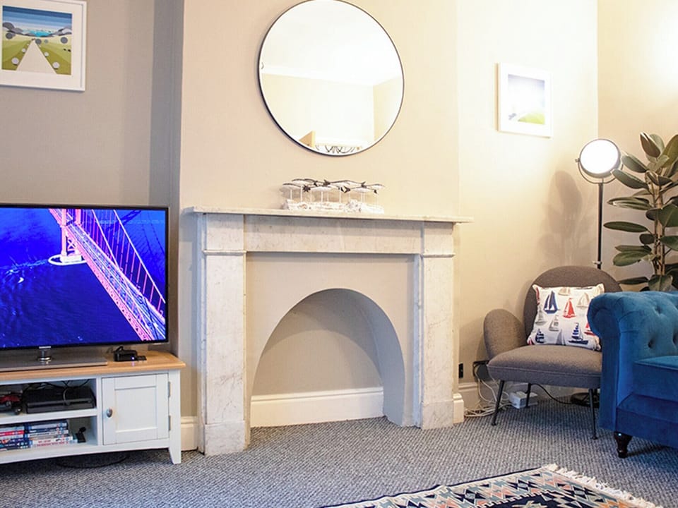 For cosy nights in, you&rsquo;ll find Apple TV, Playstation, and plenty of DVDs. | Captain&rsquo;s Cottage, Shanklin