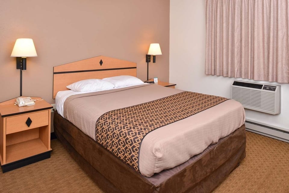 Sink into a cozy bed for a perfectly restful night.