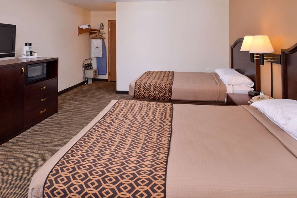 Enjoy extra room to unpack and move around with ease.