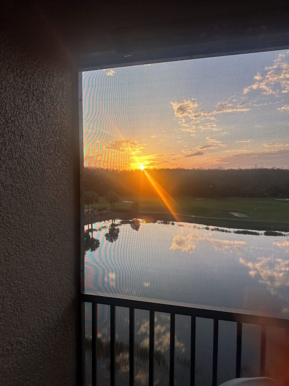 Top floor sunset on lanai🫶