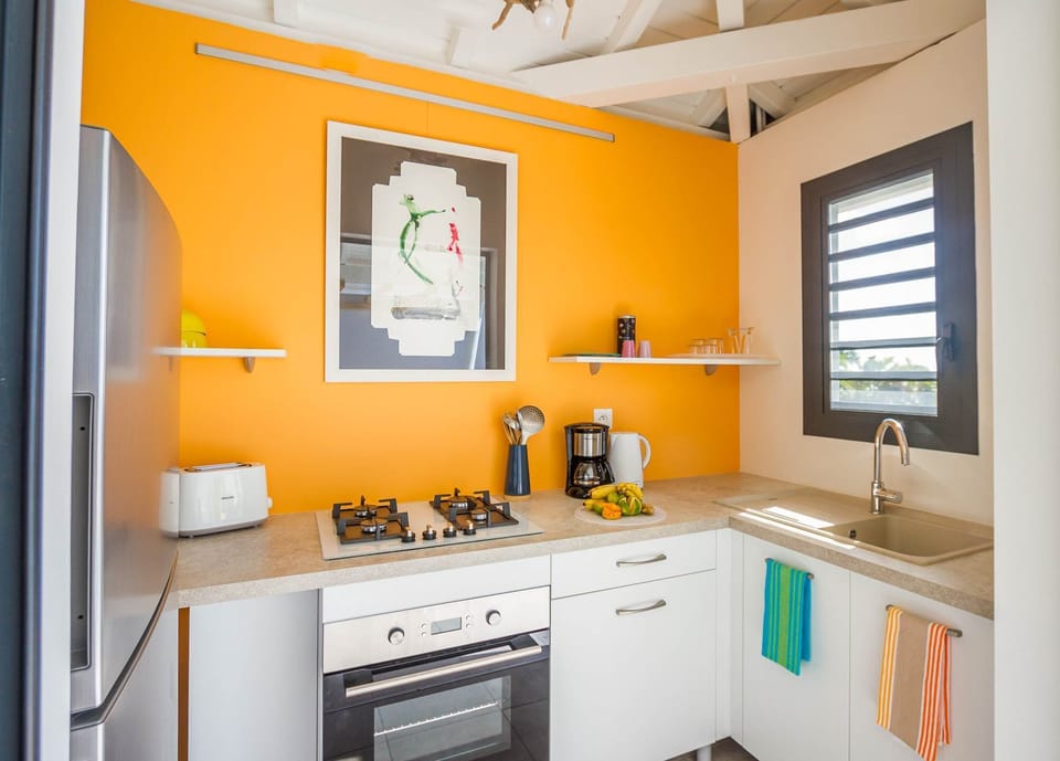 Iguane House villas & Micro Spa Villa Corail cuisine