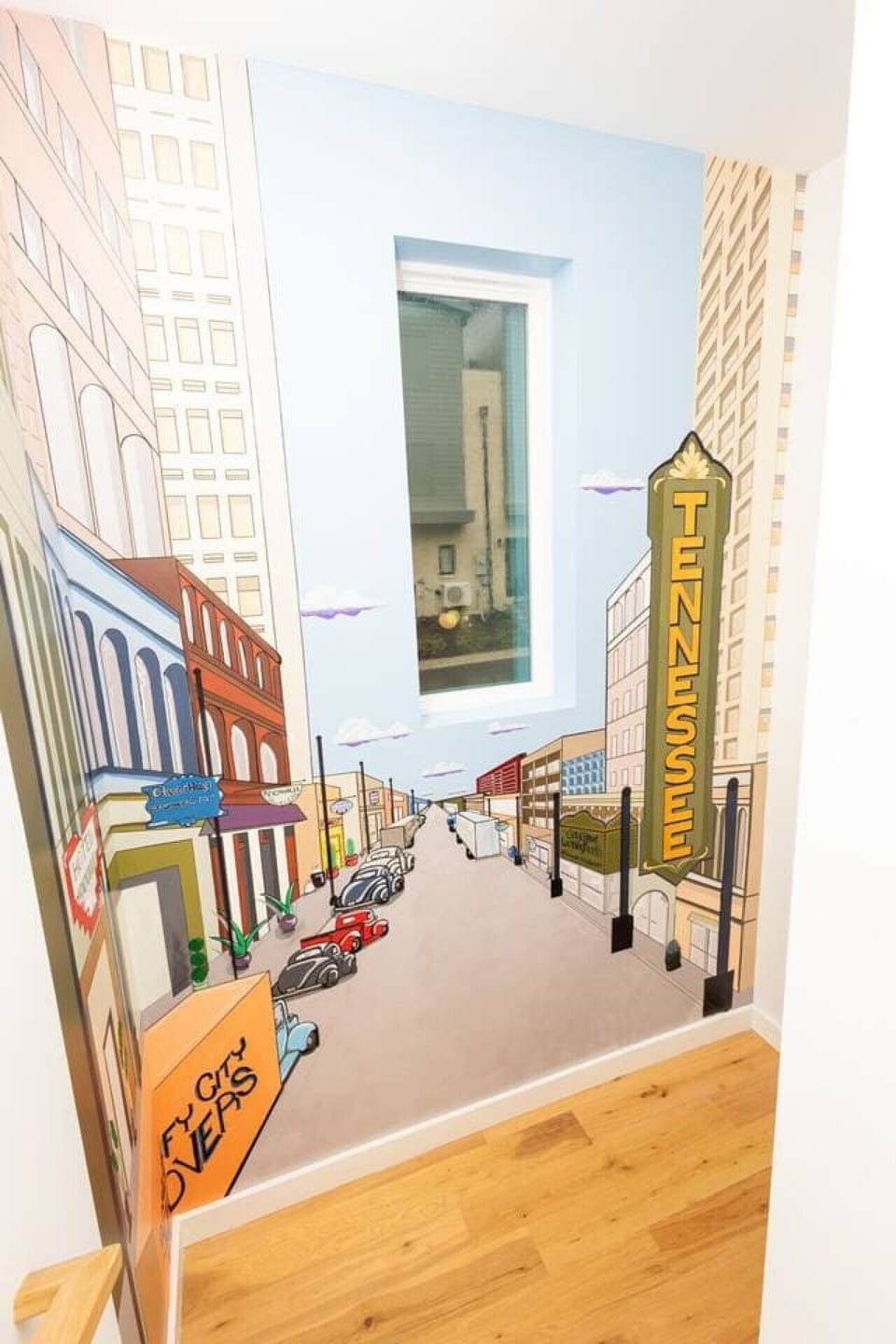 Street Art Vibe: Step into Knoxville with vibrant murals and a fun downtown feel!